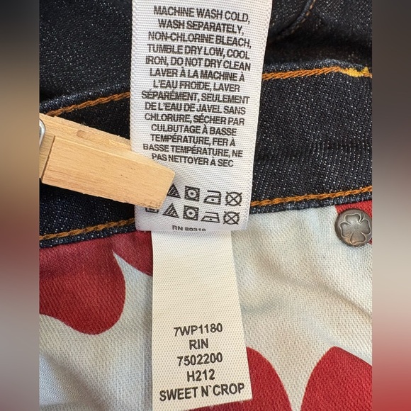 Lucky Brand Women’s Dark Wash Sweet N Crop Jeans | Size 4 - Picture 9 of 11